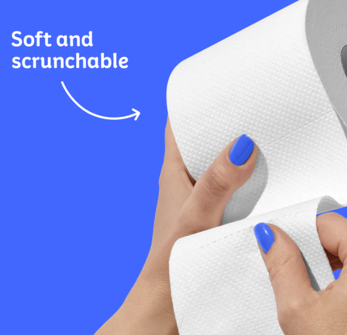 24 Recycled Paper Toilet Rolls