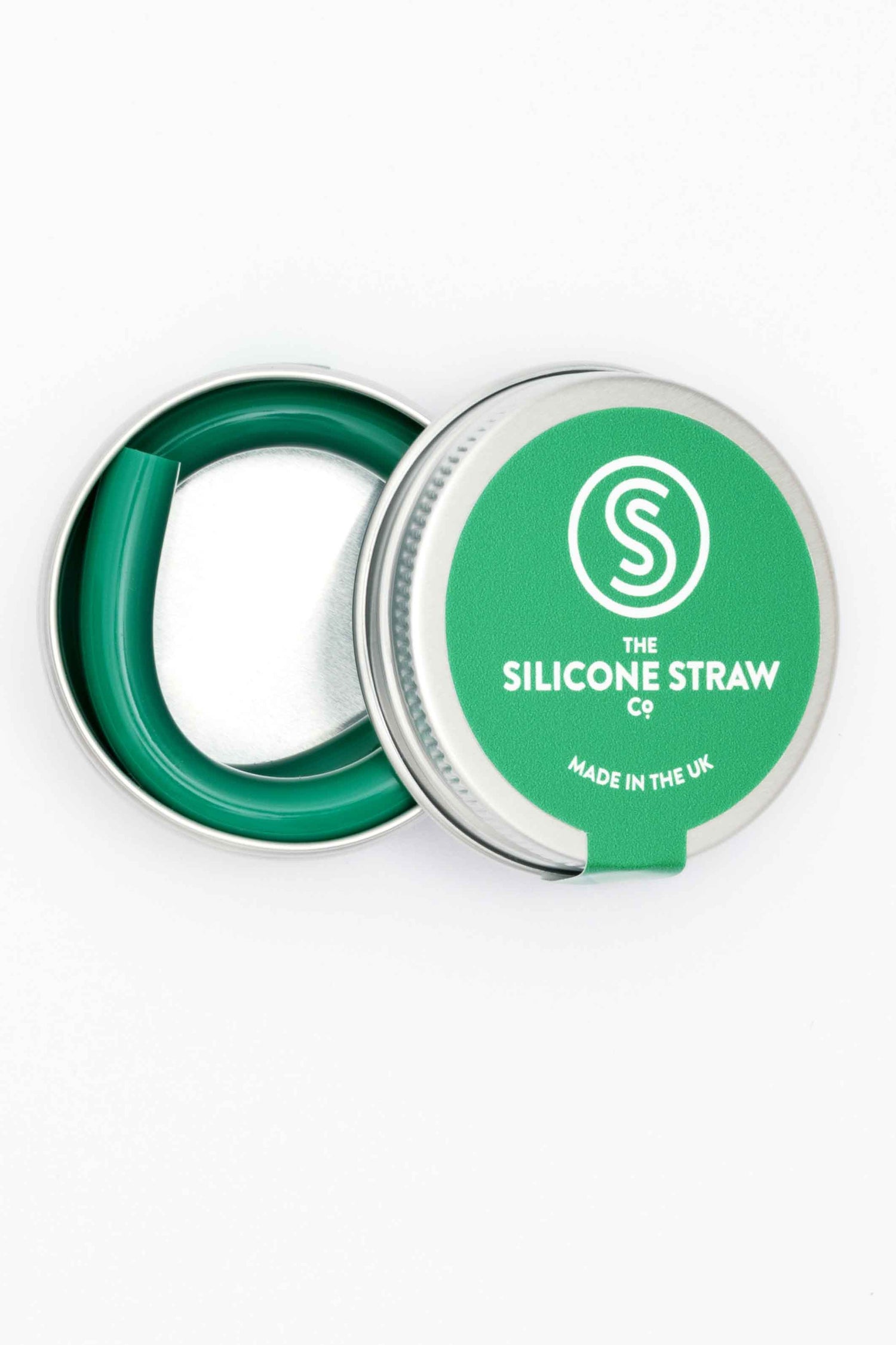 Silicone Straw in a Tin