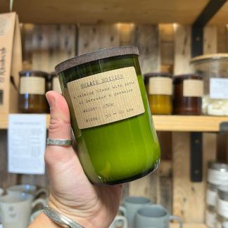 Natural Premium Candle in Recycled Glass