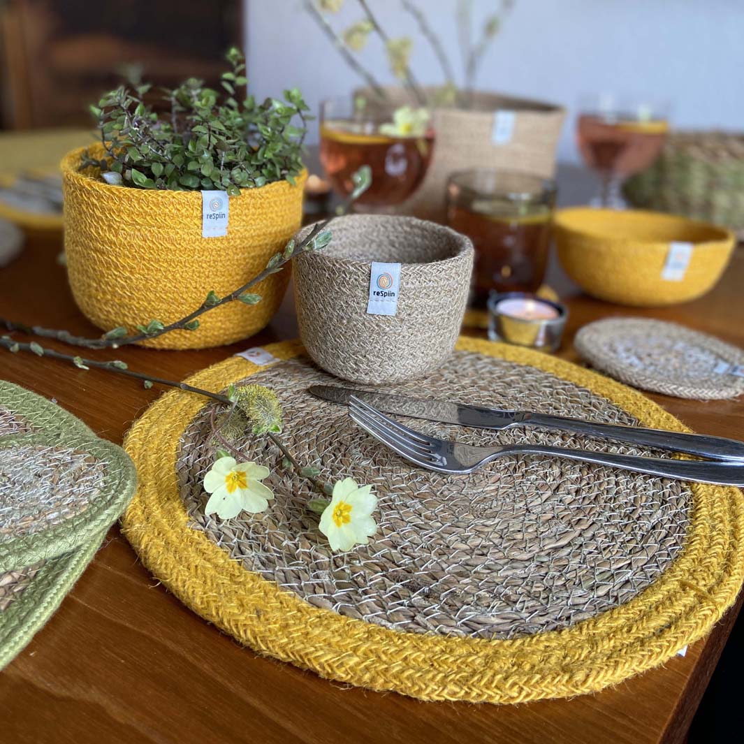 Jute + Seagrass Tablemats