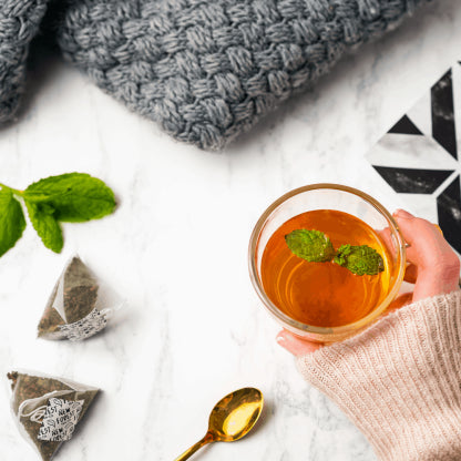 Tea in Home Compostable Tea Bags