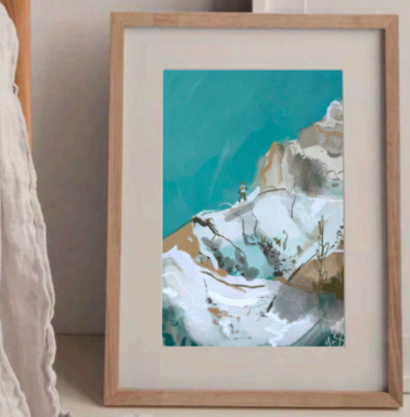 'The Rockies' Yaz Baxter Print