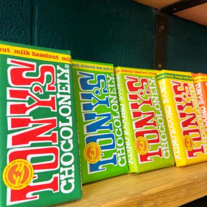 Tony's Chocolonely Chocolate Bars