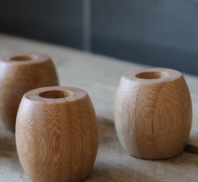 Bamboo Toothbrush Holder