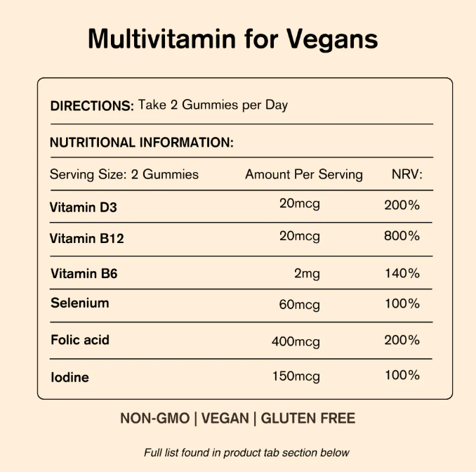 Vegan Multivit