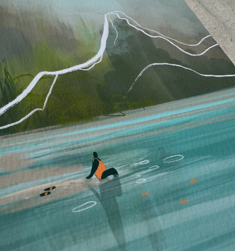 'Waters Edge' Yaz Baxter Print