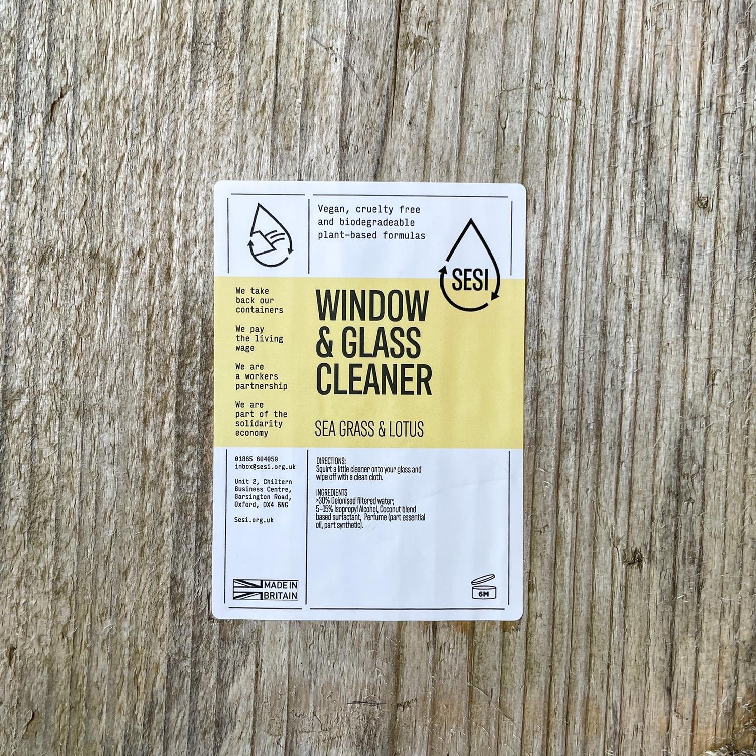 Window + Glass Cleaner