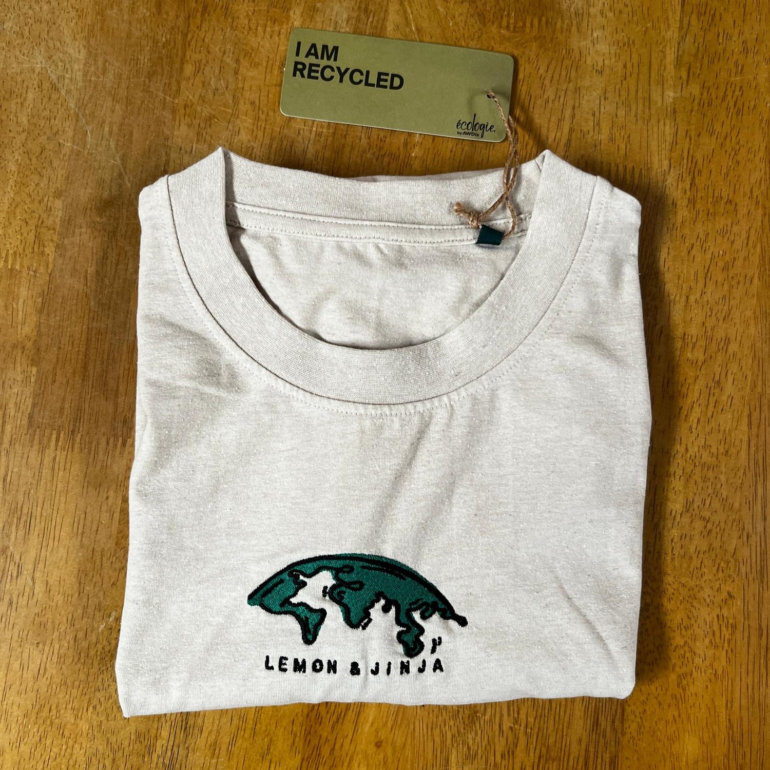 World Embroidered T-Shirt